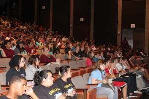Third Street was read in front of hundreds of high schoolers at the Texas UIL Conference in Fall 2013